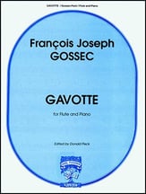 GAVOTTE FLUTE SOLO cover